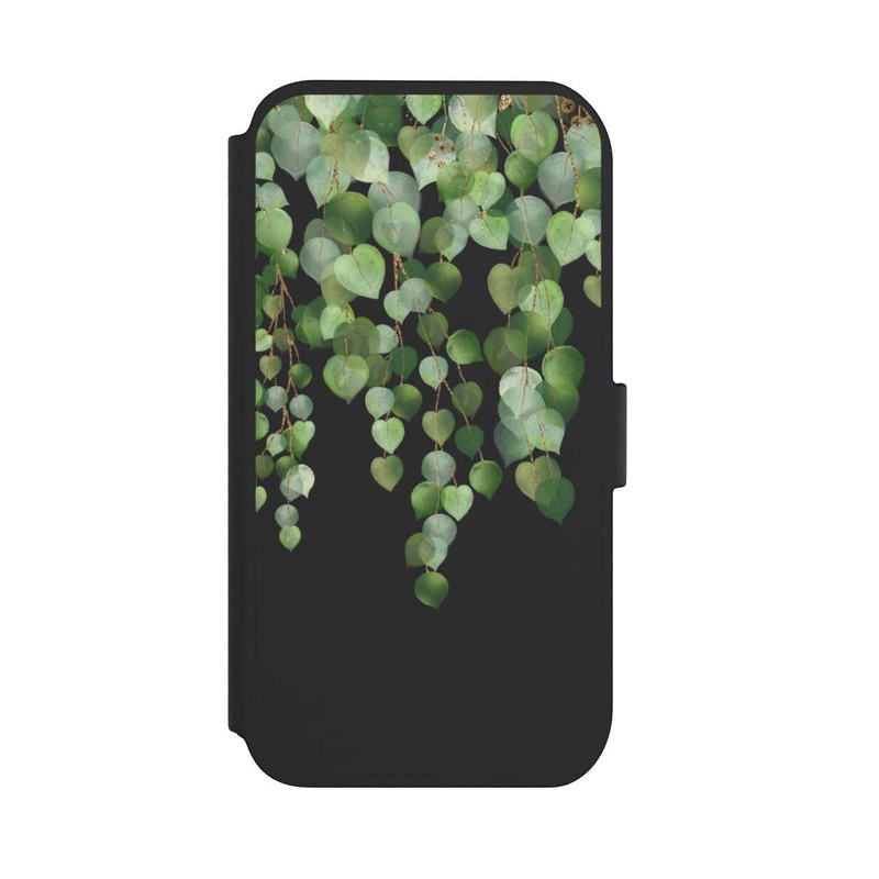 iPhone 11 NIVOflip Eucalyptus Hanging Watercolor Transparent
