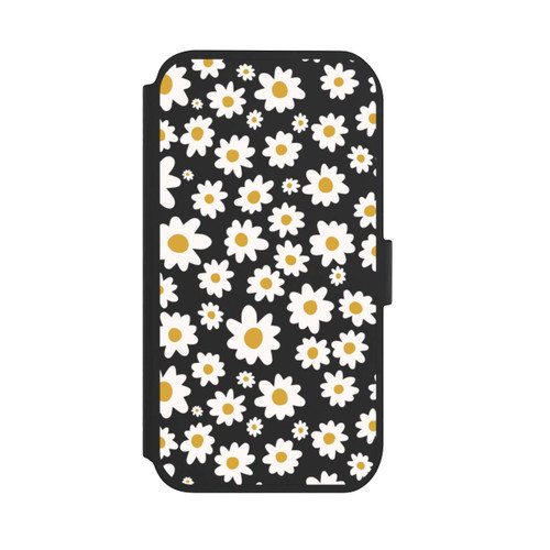 Apple iPhone 11 NIVOflip Daisy Flower Seamless Pattern Transparent