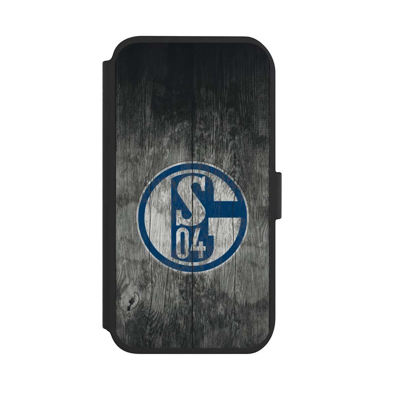 iPhone 11 NIVOflip Schalke 04 Holz Look