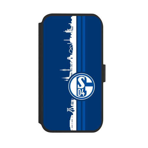 Apple iPhone 11 NIVOflip Schalke 04 Skyline Blau
