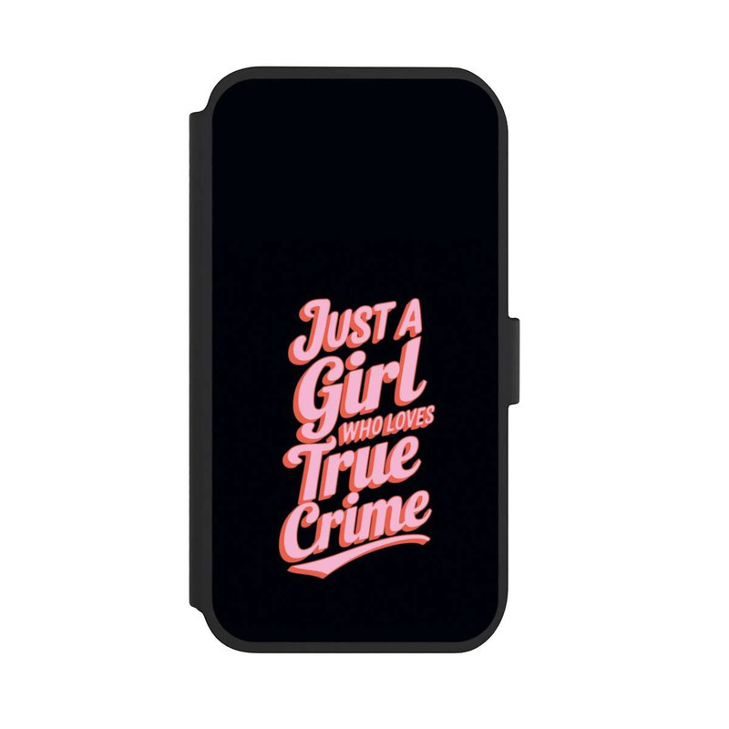 iPhone 11 NIVOflip Just a Girl Who Loves True Crime