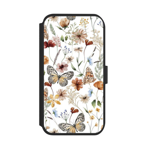 Apple iPhone 11 NIVOflip Wildflowers and Butterflies Pattern