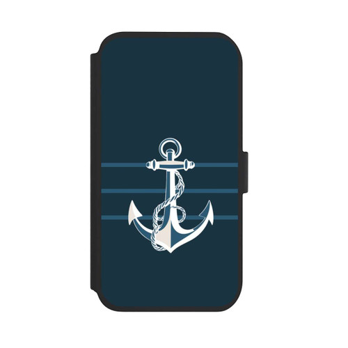 Apple iPhone 11 NIVOflip Anchor Line Blue with AI