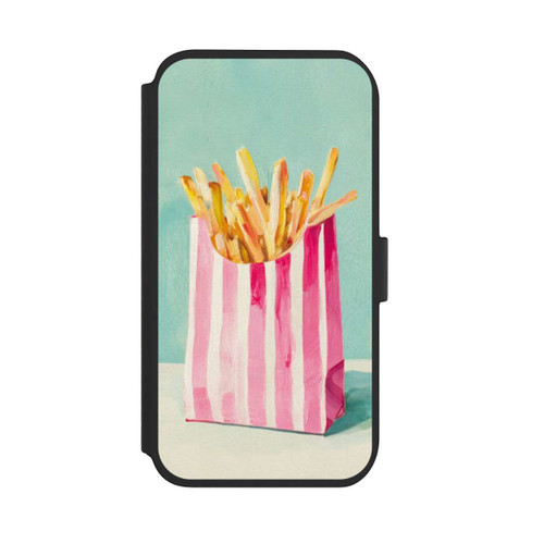 Apple iPhone 11 NIVOflip Retro Pommes Blau Watercolor