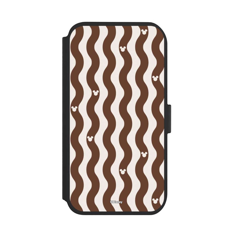 iPhone 11 NIVOflip Mickey Mouse Brown Pattern Waves