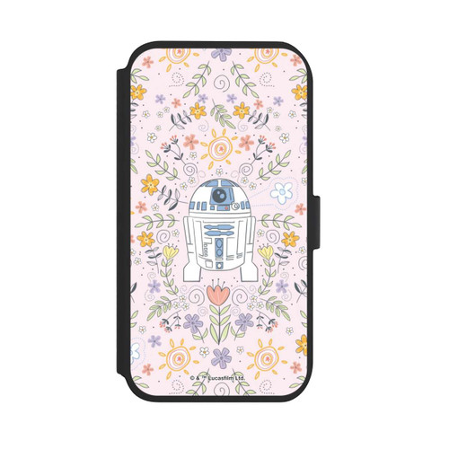 Apple iPhone 11 NIVOflip R2D2 Blumen Muster