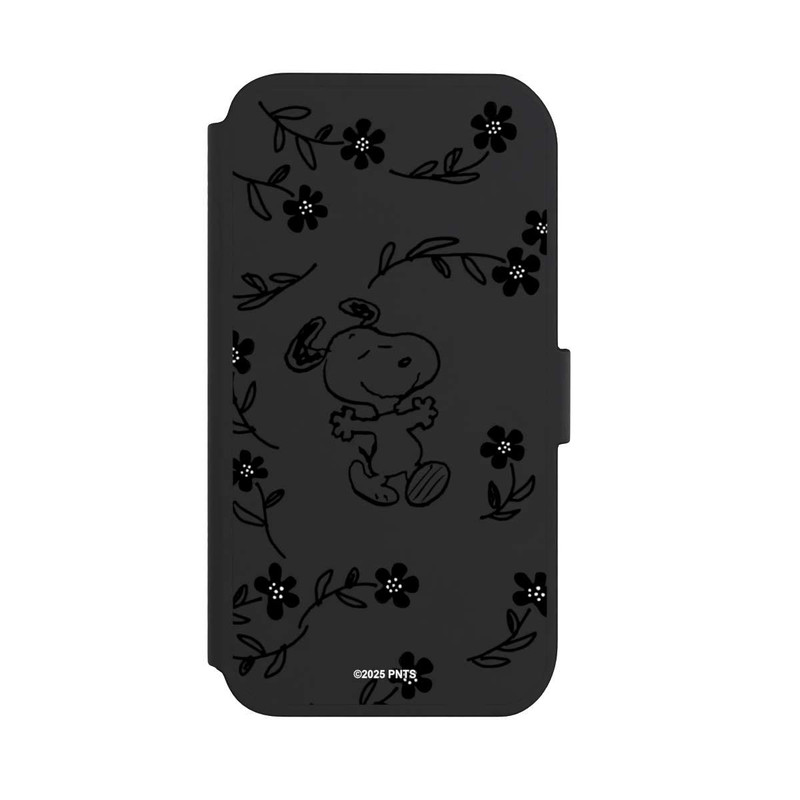 iPhone 11 NIVOflip Snoopy und Flowers Transparent