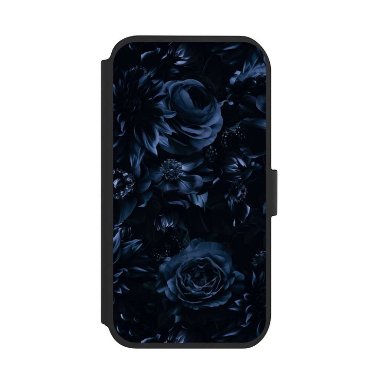 iPhone 11 NIVOflip Shadow Flowers Blue