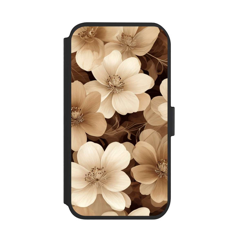 iPhone 11 NIVOflip Naturfarbene Negativblumen mit KI