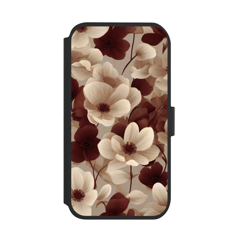Apple iPhone 11 NIVOflip Naturfarbenes Blumenmuster mit KI