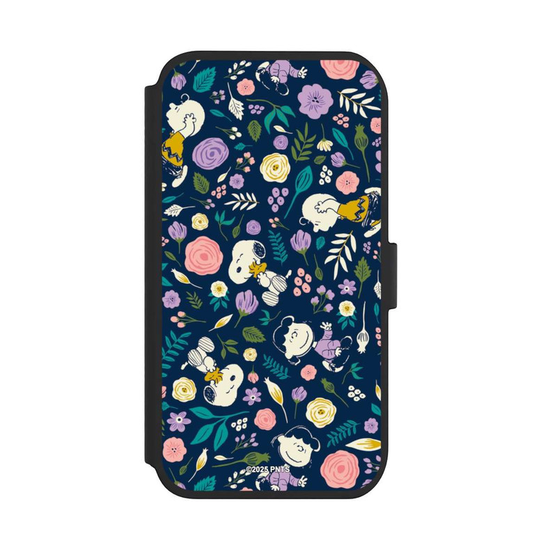 iPhone 11 NIVOflip Peanuts Dark Flower Pattern