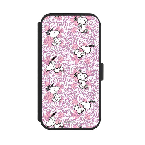Apple iPhone 11 NIVOflip Peanuts Pink Roses Pattern