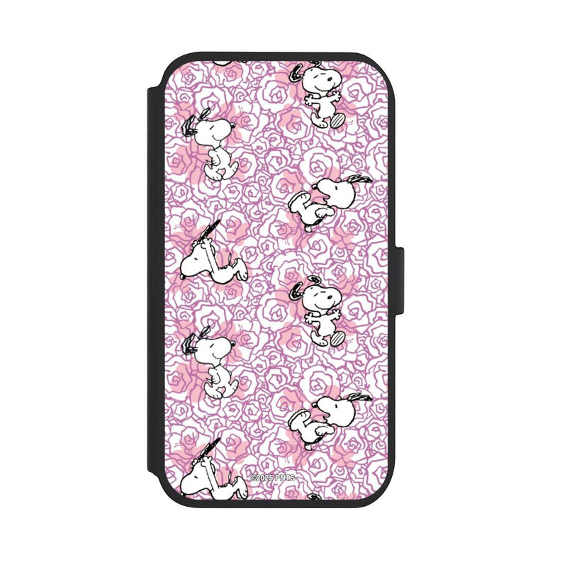 iPhone 11 NIVOflip Peanuts Pink Roses Pattern