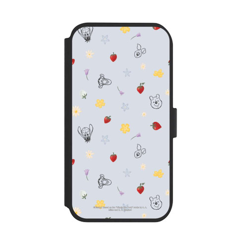 Apple iPhone 11 NIVOflip Winnie Puuh und Freunde Erdbeer Muster Blau