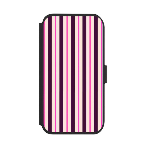 Apple iPhone 11 NIVOflip Streifen Rot Bordeaux