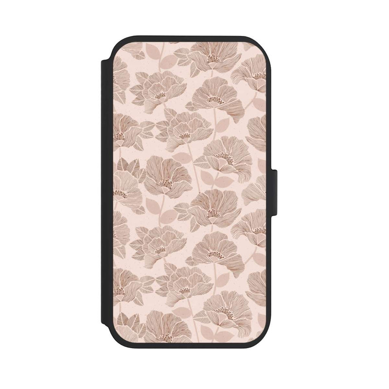 iPhone 11 NIVOflip Brown Floral Block