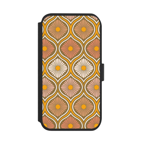 Apple iPhone 11 NIVOflip Groovy 70s Retro Mid-Century Daisy Flowers