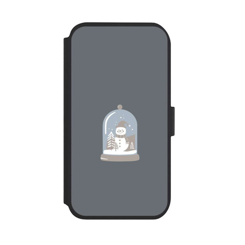 Apple iPhone 11 NIVOflip Minimalist Snow Globe with Snowman