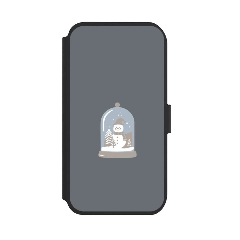 iPhone 11 NIVOflip Minimalist Snow Globe with Snowman