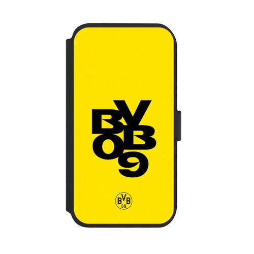 Apple iPhone 11 NIVOflip BVB09 Schwarz Gelb