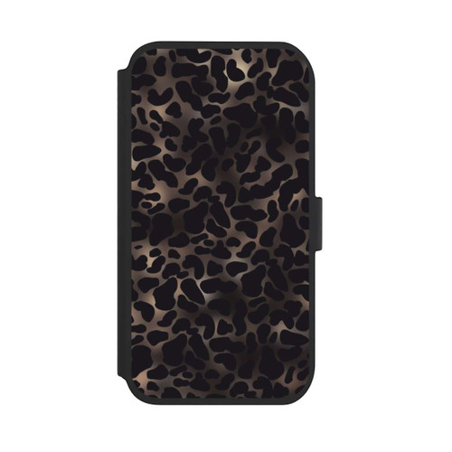 Apple iPhone 11 NIVOflip Leo-Muster dunkel