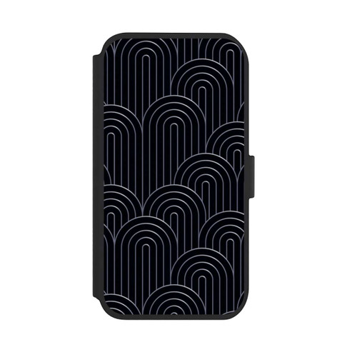 Apple iPhone 11 NIVOflip Art Deco Silber