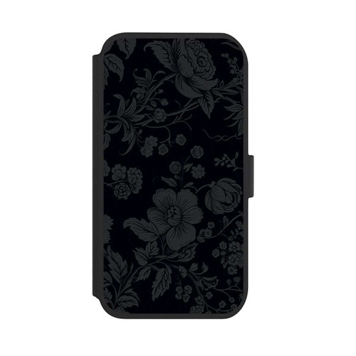 Apple iPhone 11 NIVOflip Dunkle Blumen Vintageoptik