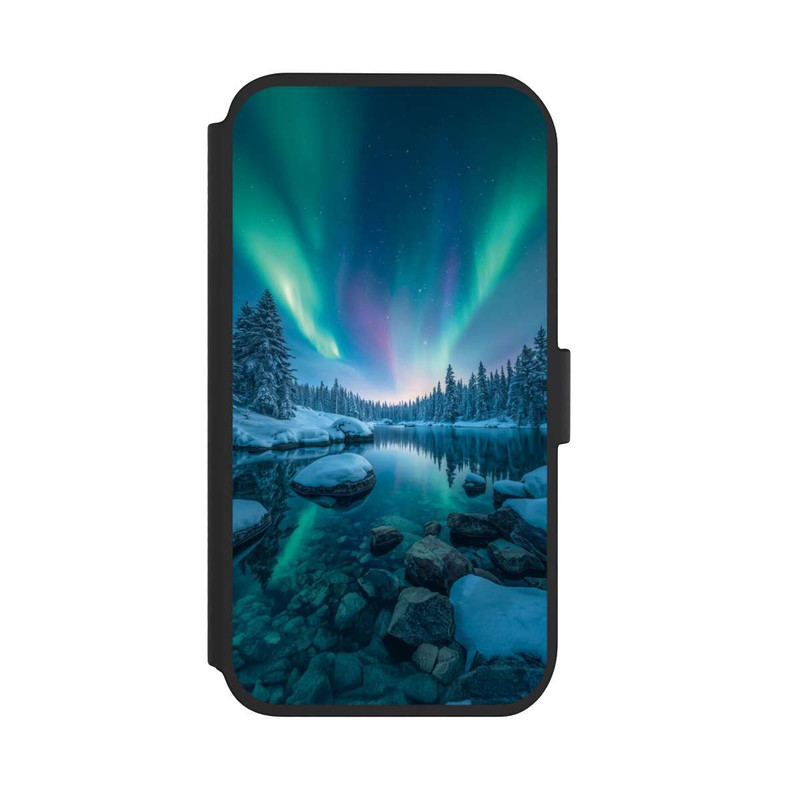 iPhone 11 NIVOflip Nordlichter Glühen mit KI