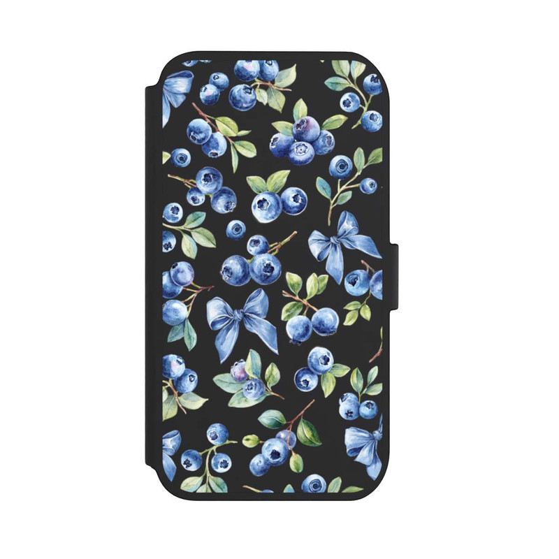 iPhone 11 NIVOflip Blaubeere Schleifen Transparent mit KI