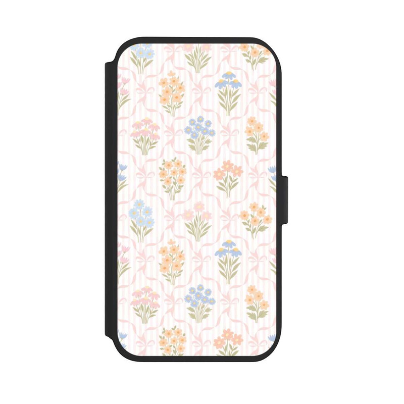 iPhone 11 NIVOflip Vintage Frühlingsblumenstrauß im Cottagecore Stil