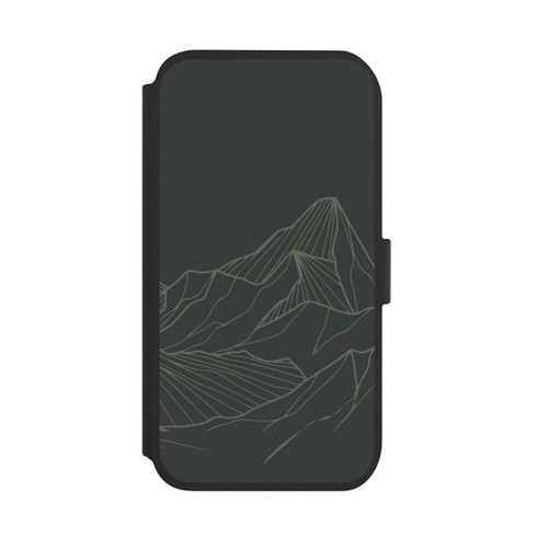 Apple iPhone 11 NIVOflip Abstraktes Bergpanorama