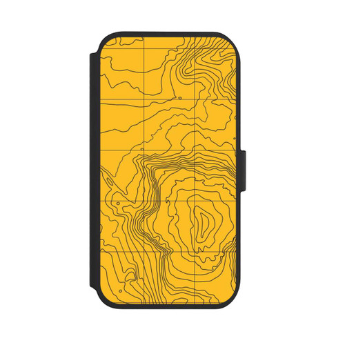 Apple iPhone 11 NIVOflip Berg gelbe Linien