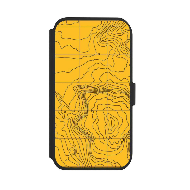 iPhone 11 NIVOflip Berg gelbe Linien