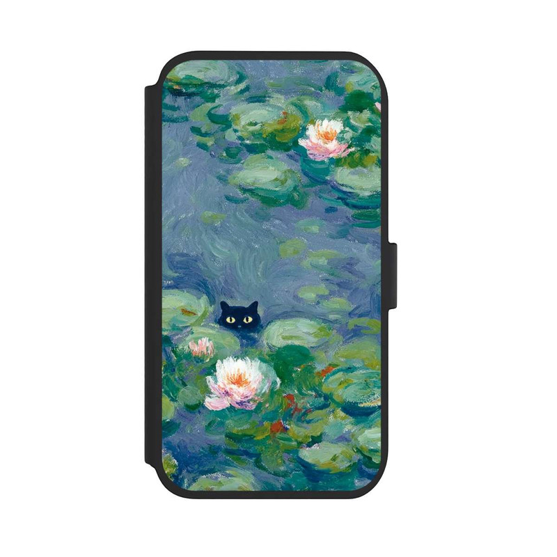 iPhone 11 NIVOflip Cat in the Pond Painting