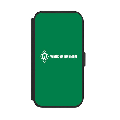 Apple iPhone 11 NIVOflip Werder Bremen Schriftzug Raute Grün