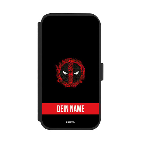 Apple iPhone 11 NIVOflip Deadpool Logo Personalisierbar
