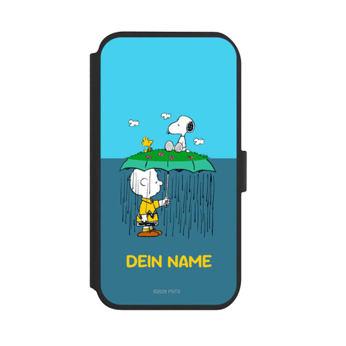Apple iPhone 11 NIVOflip Charlie Brown Regen Personnalisable