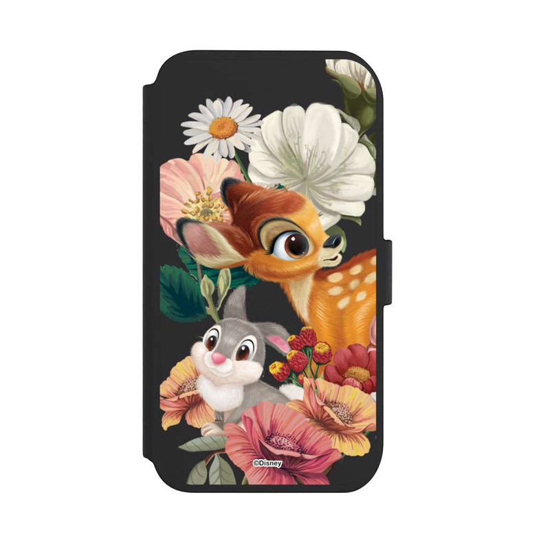 iPhone 11 NIVOflip Bambi und Klopfer Blumen Transparent