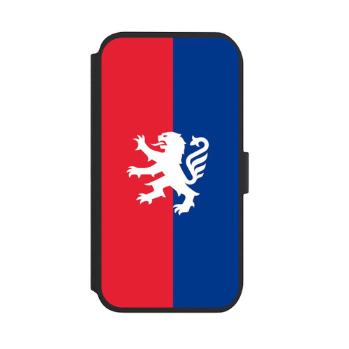 Apple iPhone 11 NIVOflip OL Lion rouge et bleu