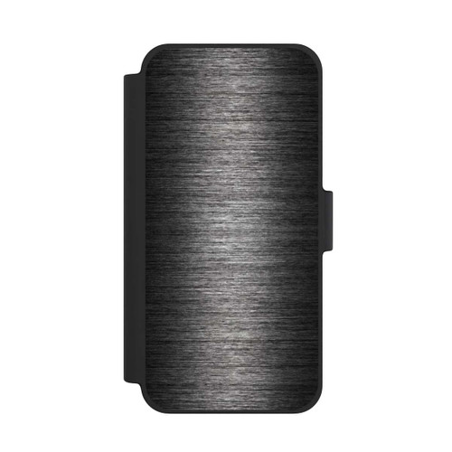 Apple iPhone 12 mini NIVOflip Metal Look - Anthrazit