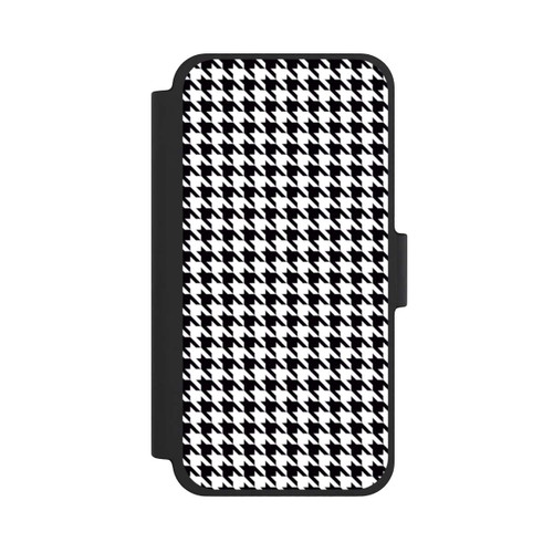 Apple iPhone 12 mini NIVOflip Hahnentritt Schwarz Weiß