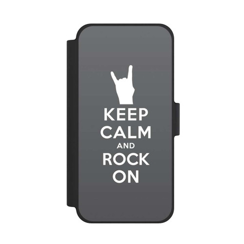 Apple iPhone 12 mini NIVOflip Keep Calm and Rock on