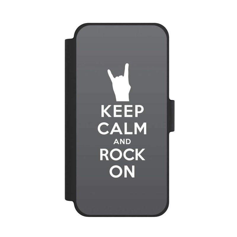 iPhone 12 mini NIVOflip Keep Calm and Rock on