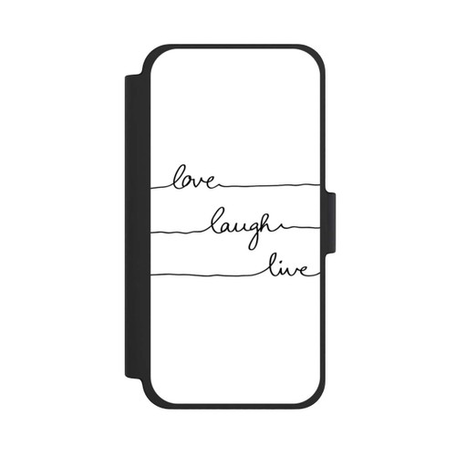 Apple iPhone 12 mini NIVOflip Love Laugh Live