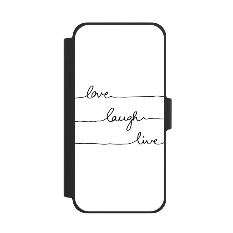 iPhone 12 mini NIVOflip Love Laugh Live