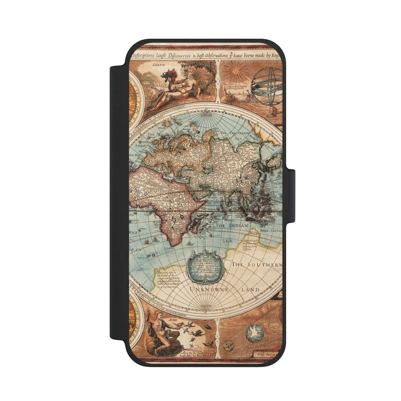 iPhone 12 mini NIVOflip Vintage Weltkarte