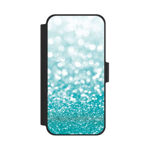 Apple iPhone 12 mini NIVOflip Pluie de Paillettes Pétroles Look