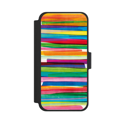 Apple iPhone 12 mini NIVOflip Bunte Streifen1