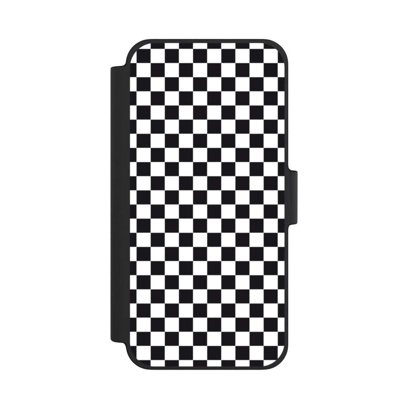 iPhone 12 mini NIVOflip Ska  - schwarz & weiß