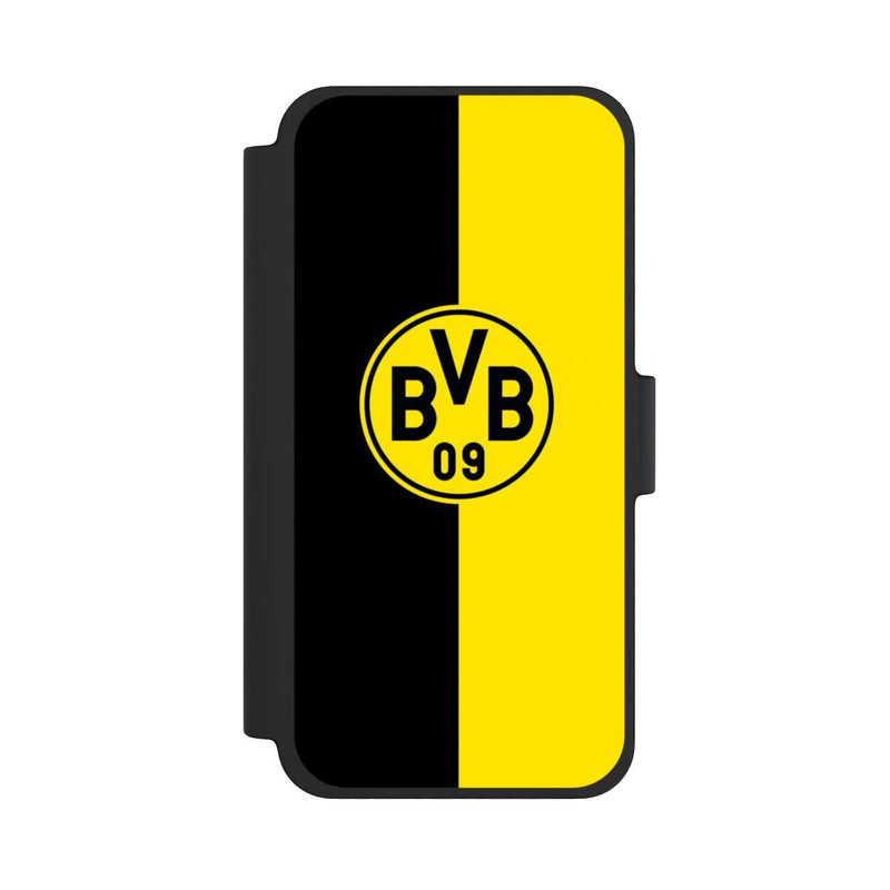 iPhone 12 mini NIVOflip BVB Schwarz / Gelb